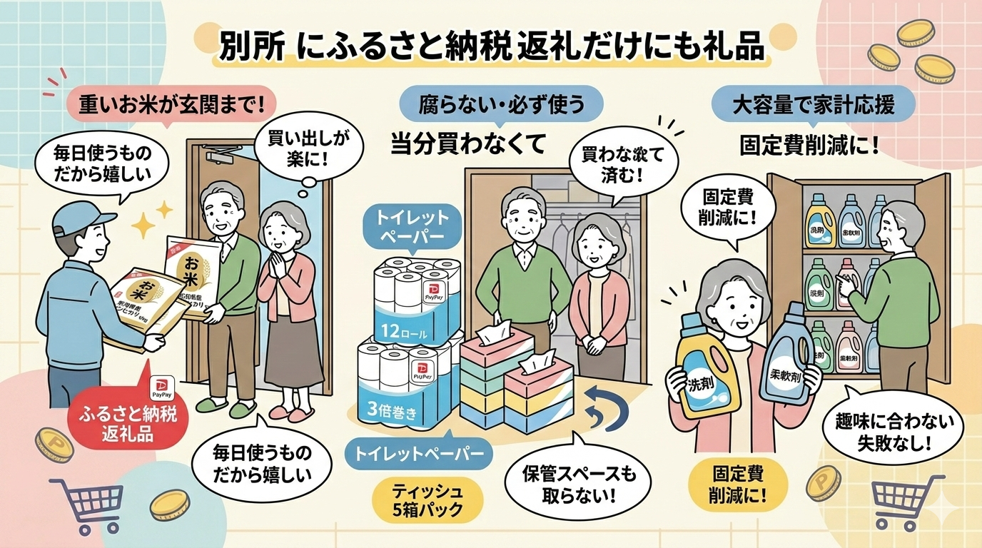 別住所送りに選ばれる返礼品